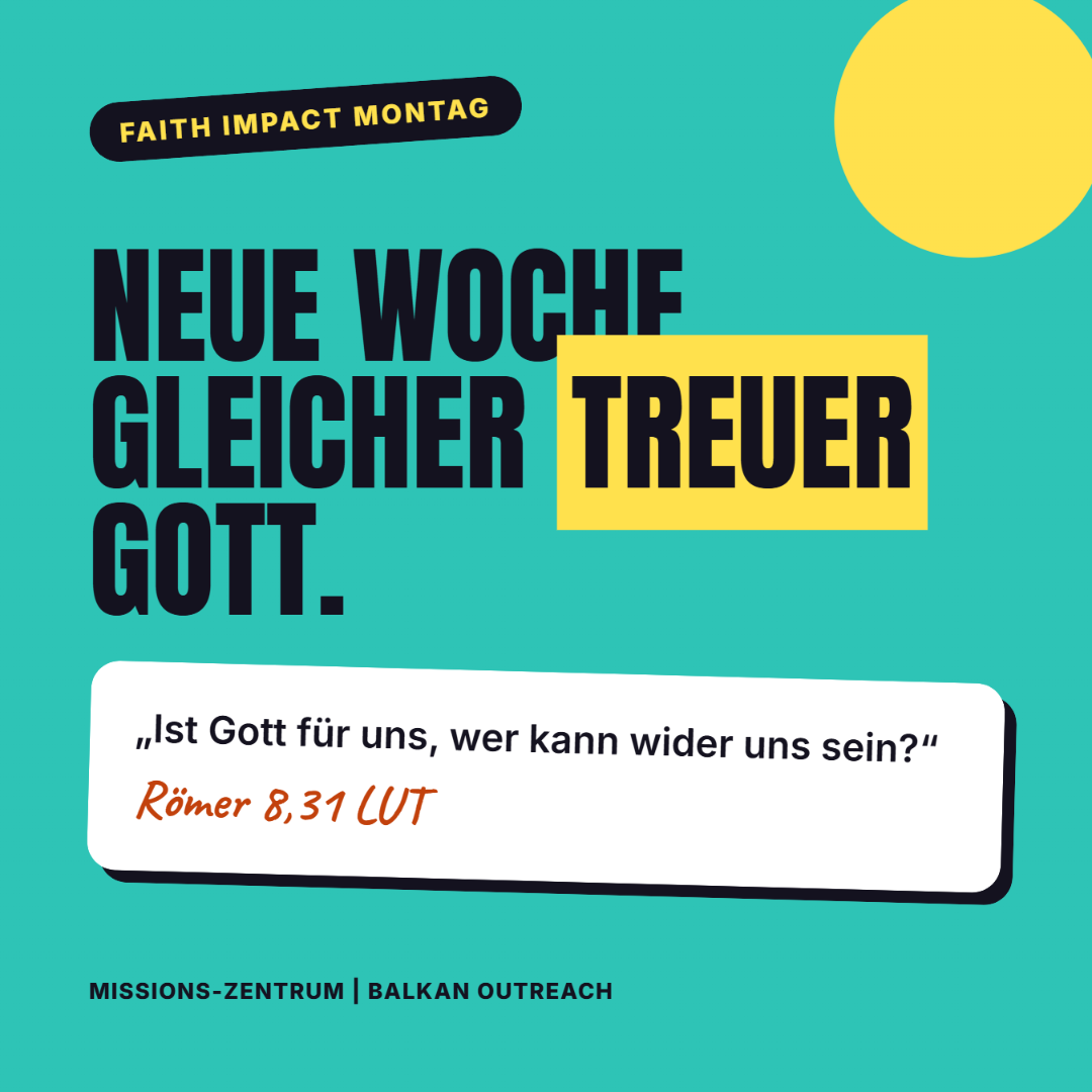 Gott ist für dich